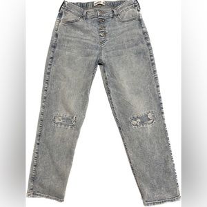 Abercrombie kids high-rise mini mom